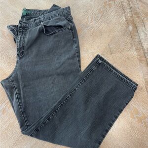Lauren Ralph Lauren Jeans Co. Black Denim pants Sz16 Waist 38” Inseam 27”